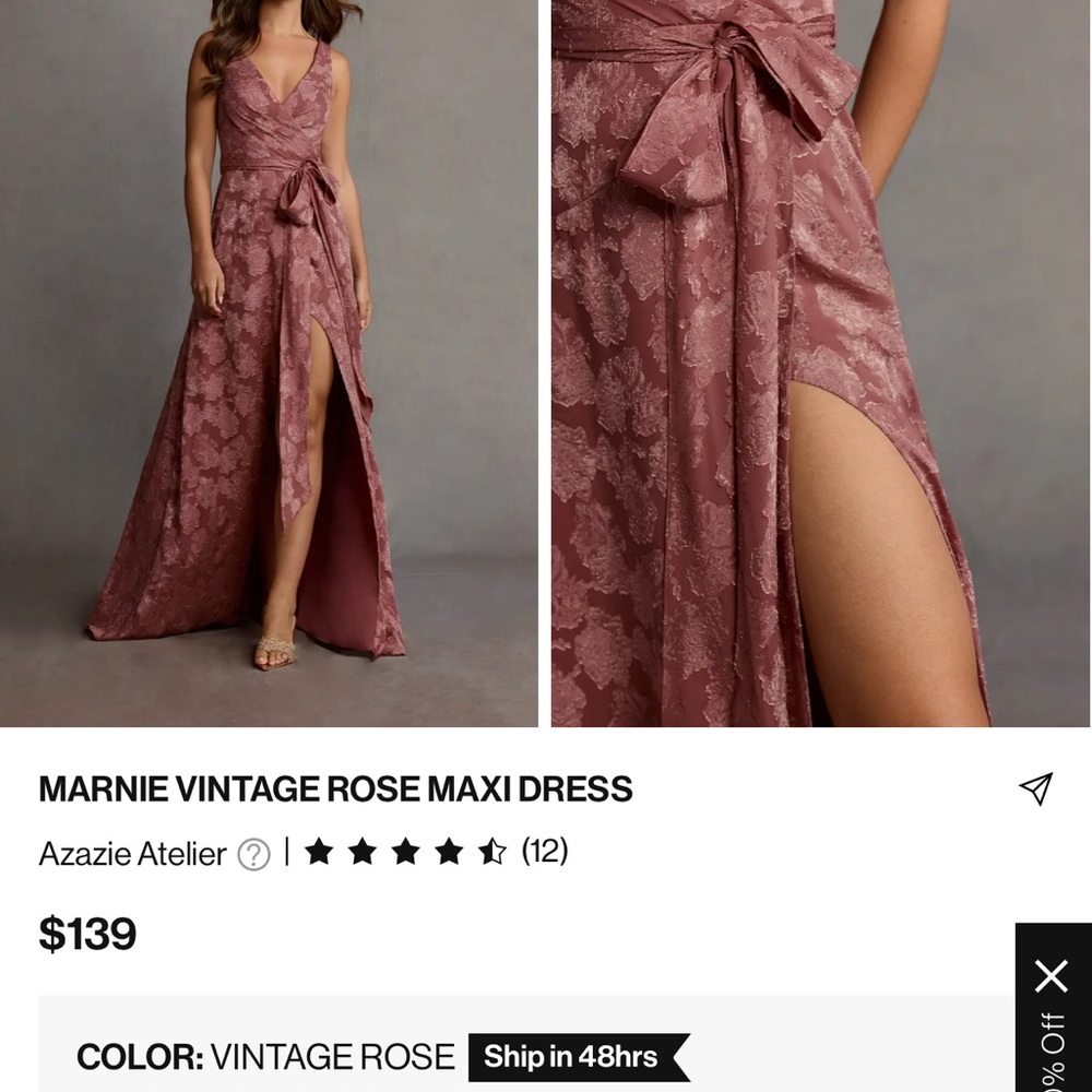 Vintage Rose Maxi Dress